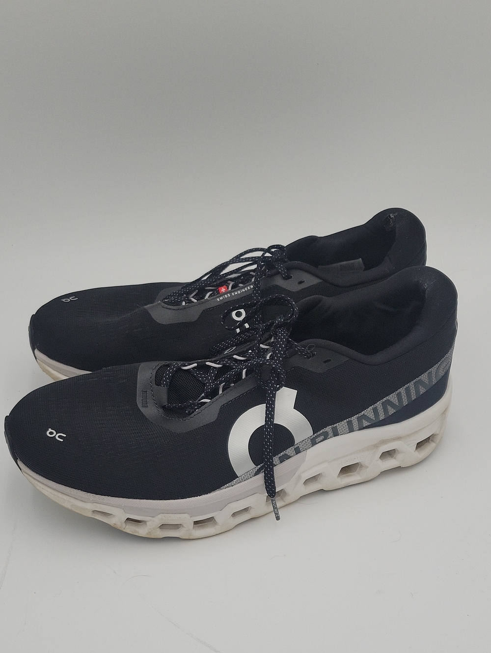 On Running Cloudmonster 2 Black Frost Sneakers Shoes size 12.5